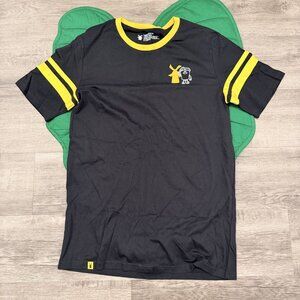 Dutch Brothers Coffee Large Short Sleeve Embroidered Ringer Tee